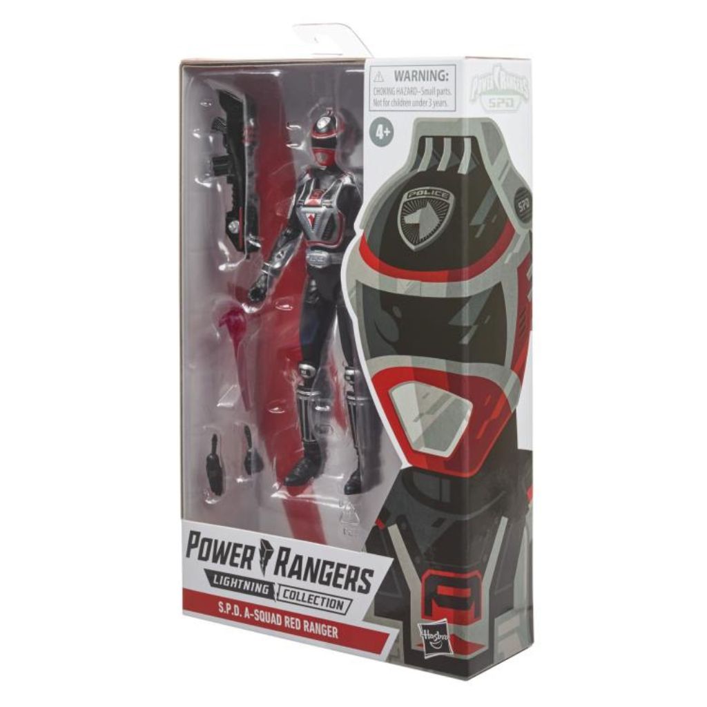 Power Rangers Lightning Collection S.P.D. A-Squad Red Ranger Figure