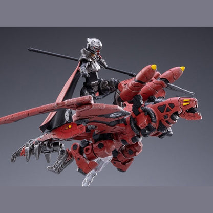 Battle for the Stars Saluk Flame Dragon Cavalry (Crimson) 1/18 Scale Set