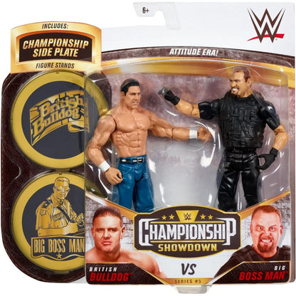 WWE Championship Showdown Series 5 British Bulldog vs Big Boss Man 2-Pack