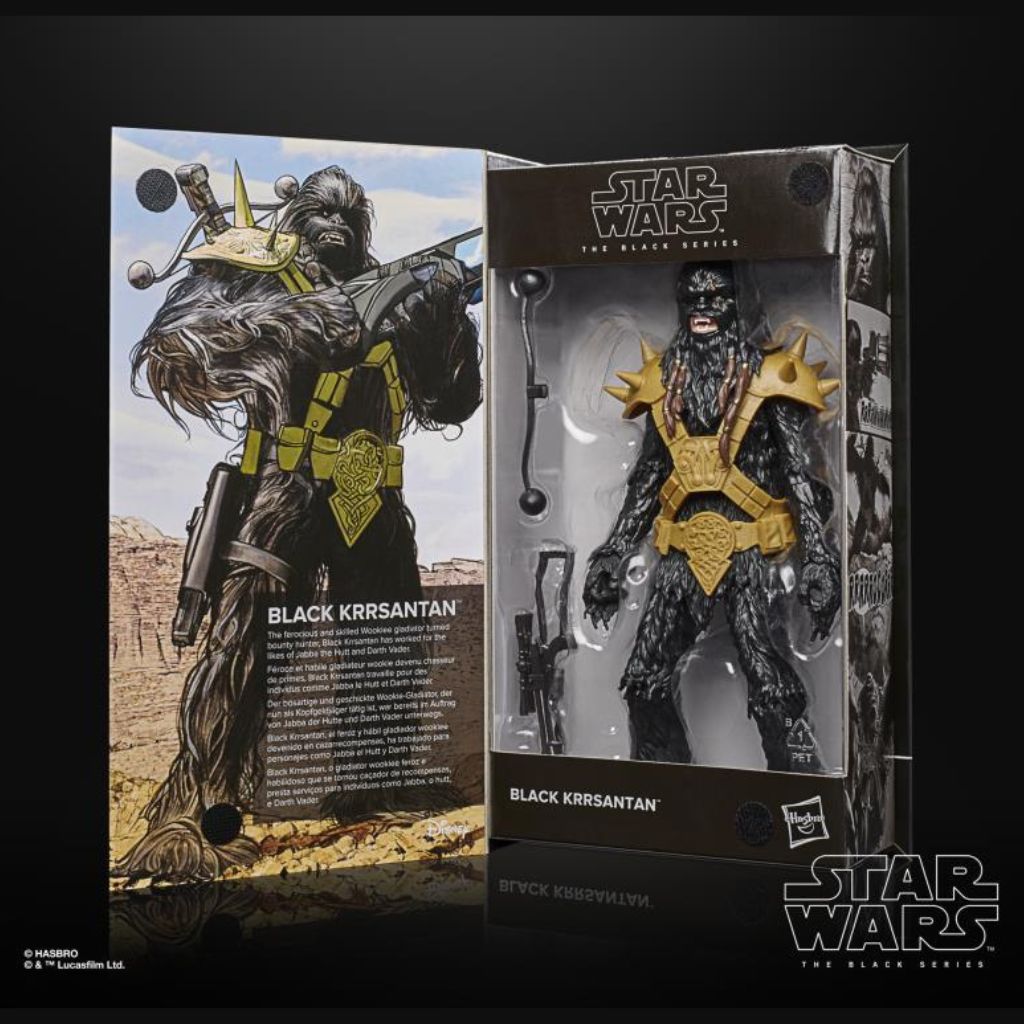 Star Wars The Black Series 6" Black Krrsantan (Comic) Action Figure