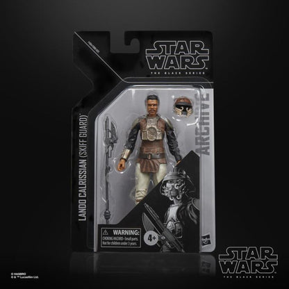 Star Wars The Black Series Archive Collection Lando Calrissian (Skiff Guard) Figure