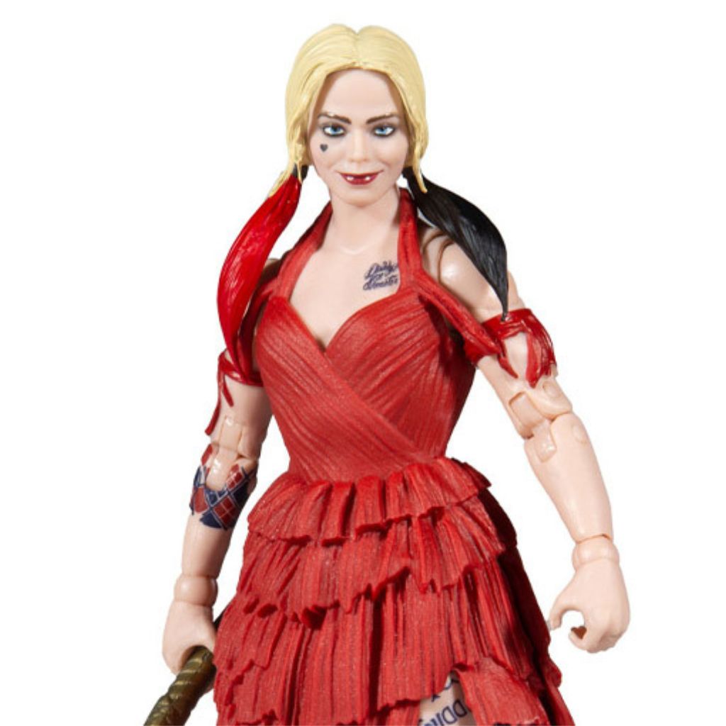 DC Multiverse The Suicide Squad Harley Quinn (CTB: King Shark) Action Figure