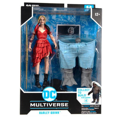 DC Multiverse The Suicide Squad Harley Quinn (CTB: King Shark) Action Figure