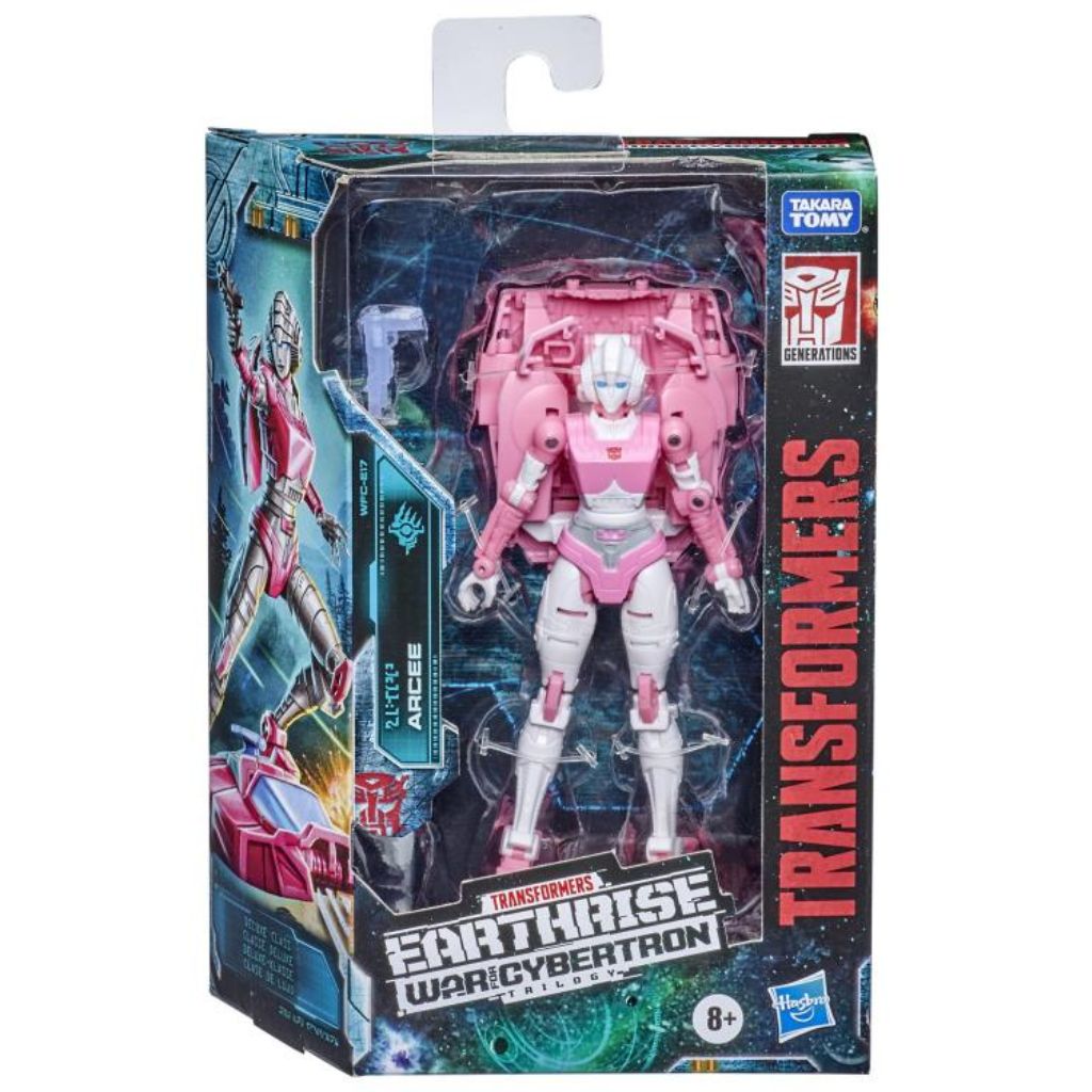 Transformers Earthrise War for Cybertron Deluxe Arcee Figure