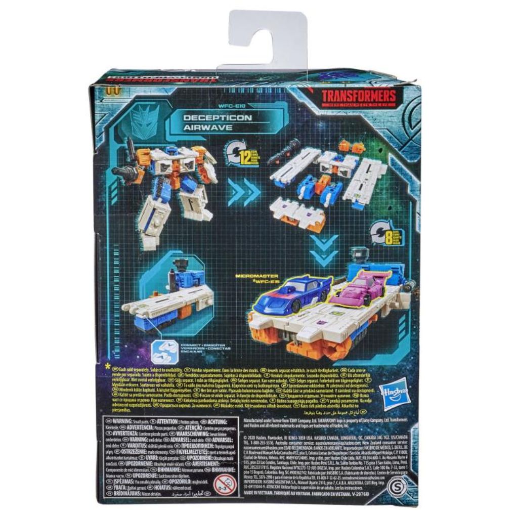 Transformers Earthrise War for Cybertron Deluxe Airwave Figure