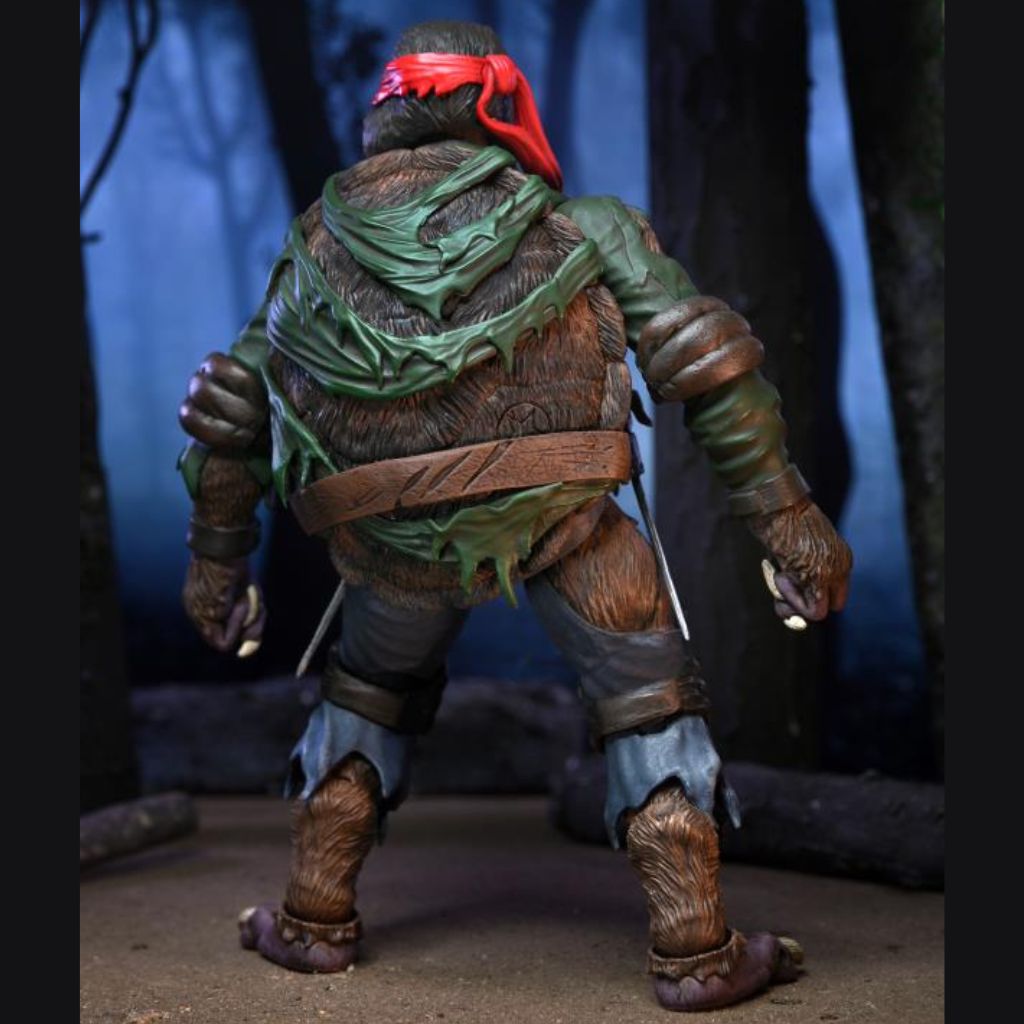 Teenage Mutant Ninja Turtles x Universal Monsters Ultimate Raphael as Wolfman Figure