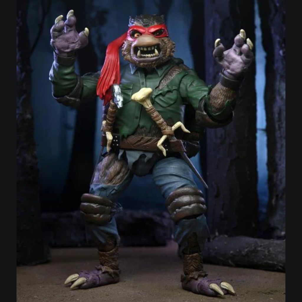 Teenage Mutant Ninja Turtles x Universal Monsters Ultimate Raphael as Wolfman Figure