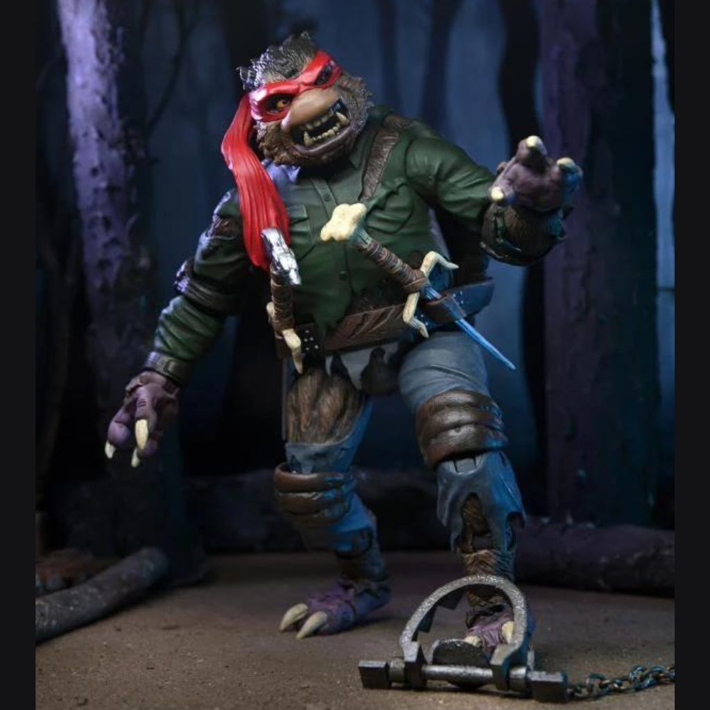 Teenage Mutant Ninja Turtles x Universal Monsters Ultimate Raphael as Wolfman Figure