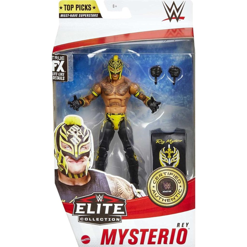 WWE Elite Collection Top Picks Rey Mysterio Figure