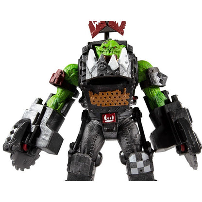 Warhammer 40,000 Ork Meganob with Buzzsaw Mega Action Figure